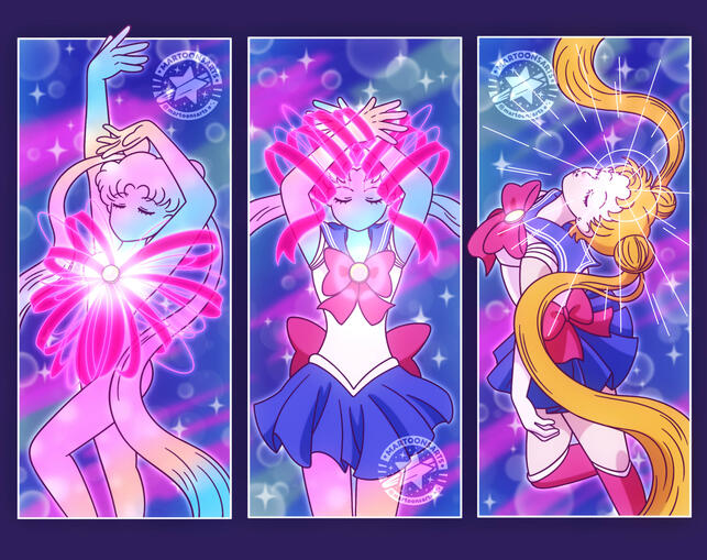 Sailor Moon Transformation Sequence